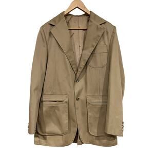 Esprit by Campus Vintage Men’s Blazer Jacket Sports Coat Tan Made in USA Sz 42L